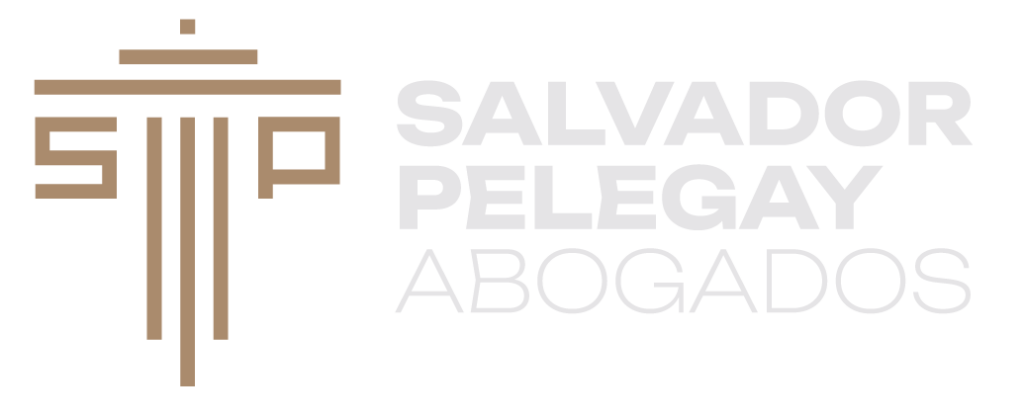 Logotipo del despacho jurídico Salvador Pelegay Abogados en Zaragoza