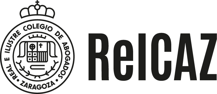 Logotipo oficial del Ilustre Colegio de Abogados de Zaragoza (REICAZ)